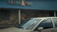 Krank Toys store as seen in Peacemaker Season 2 | Image Source: Max YouTube Channel